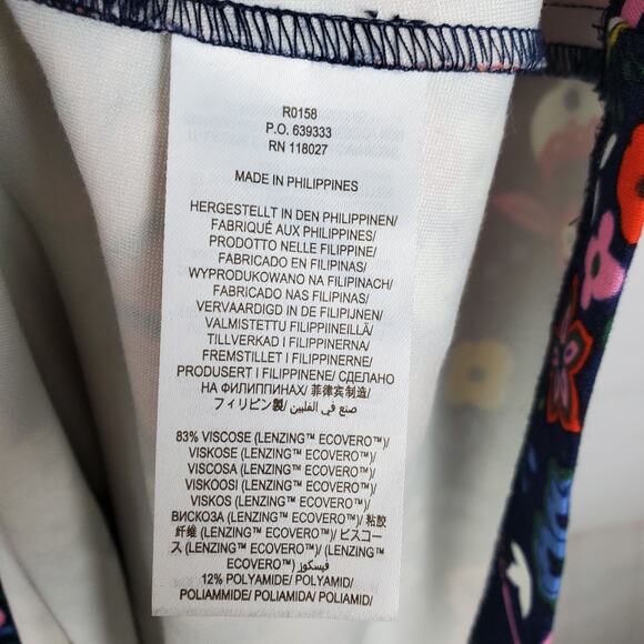 Boden Ponte A-line Mini Skirt Size US 10R Floral Pockets Stretch EXCELLENT - Picture 7 of 10